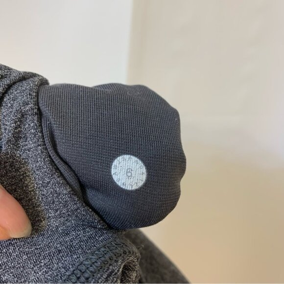 Lululemon Wunder Under Special Edition Tech Mesh 28" Size 6 Heathered Black - Picture 5 of 6